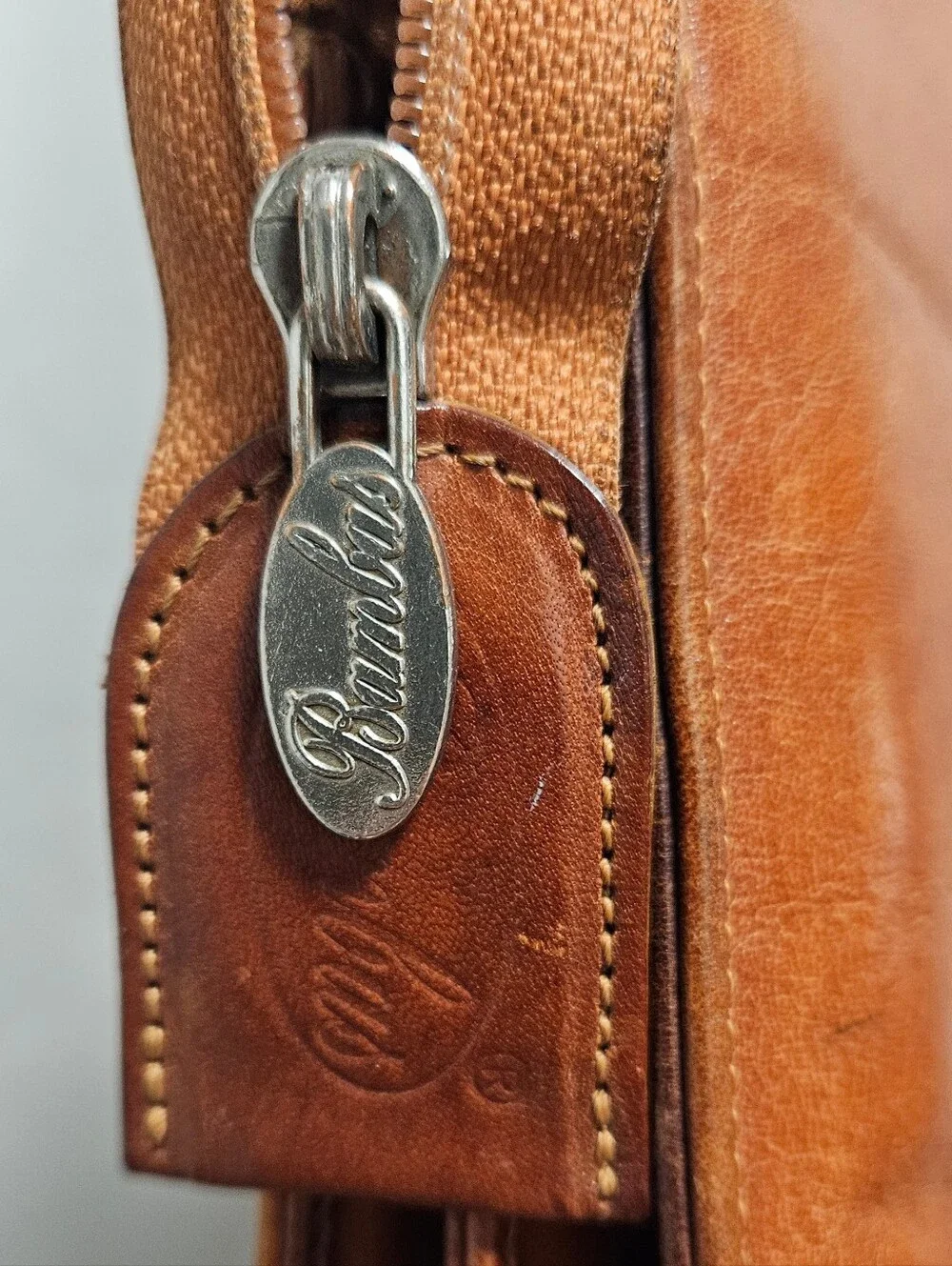 Bambas Art Bags Hand-Tooled Leather Satchel 🎨👜